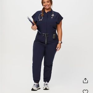 Figs scrubs jumpsuit limited edition color… grey blue